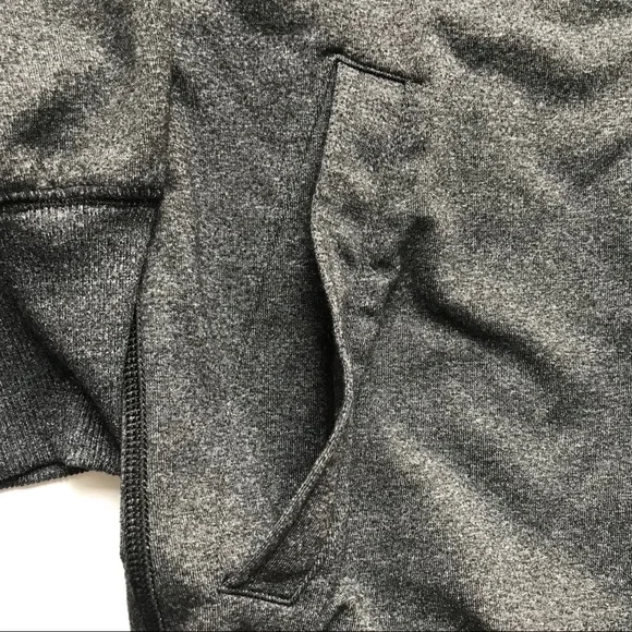 Lululemon Kung Fu II Lightweight Performance Jacket Full Zip Heathered Black XL